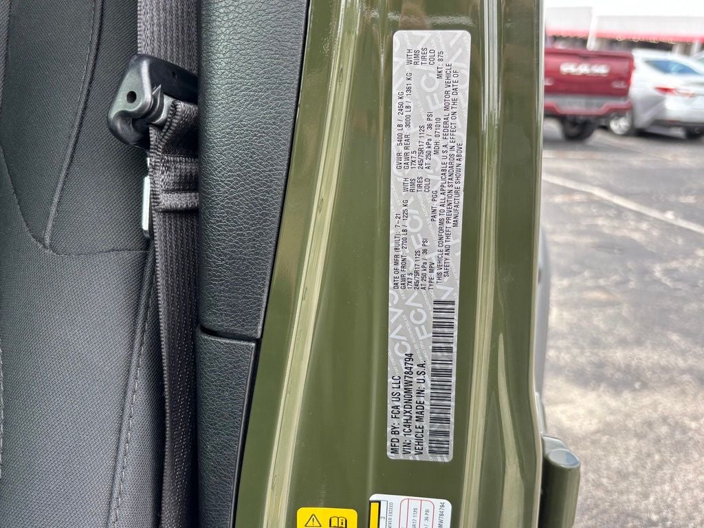 2021 Jeep Wrangler Unlimited Sport S