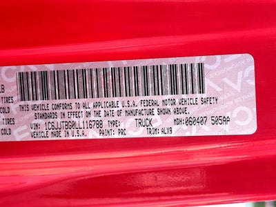 2020 Jeep Gladiator Rubicon