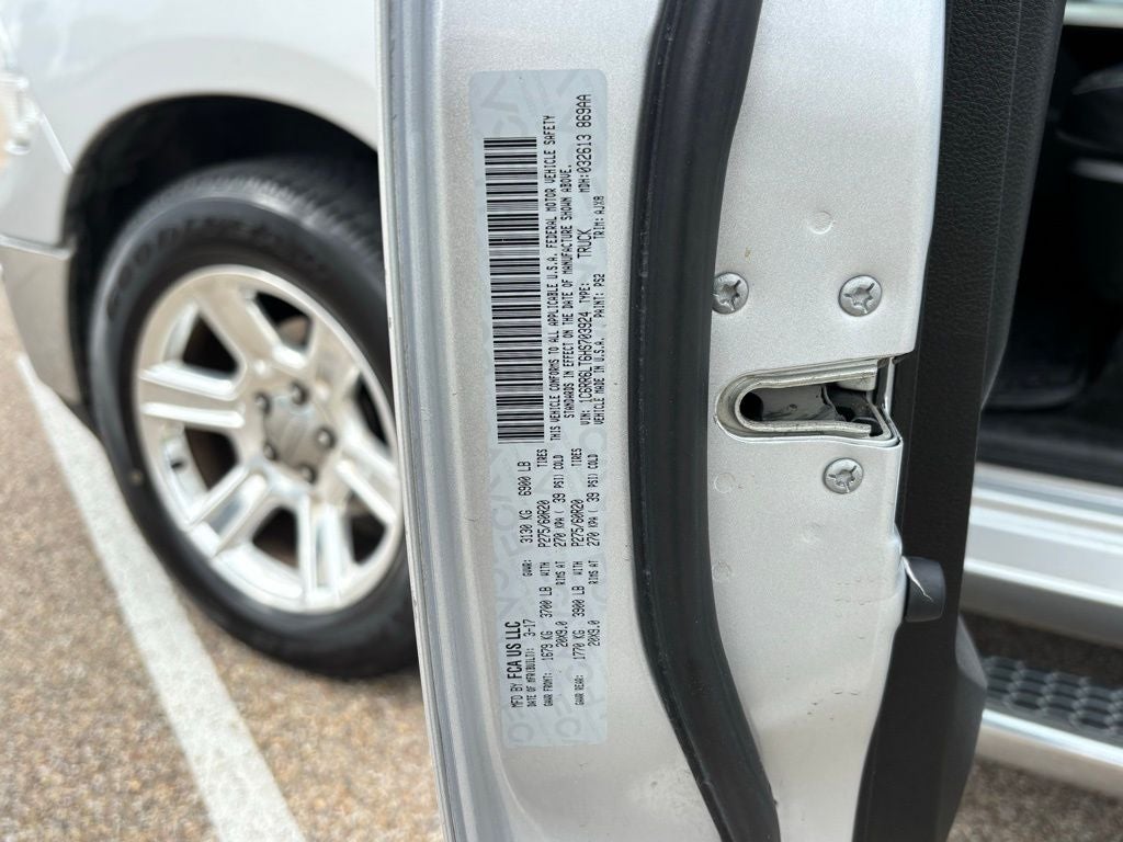 2017 RAM 1500 Lone Star Silver