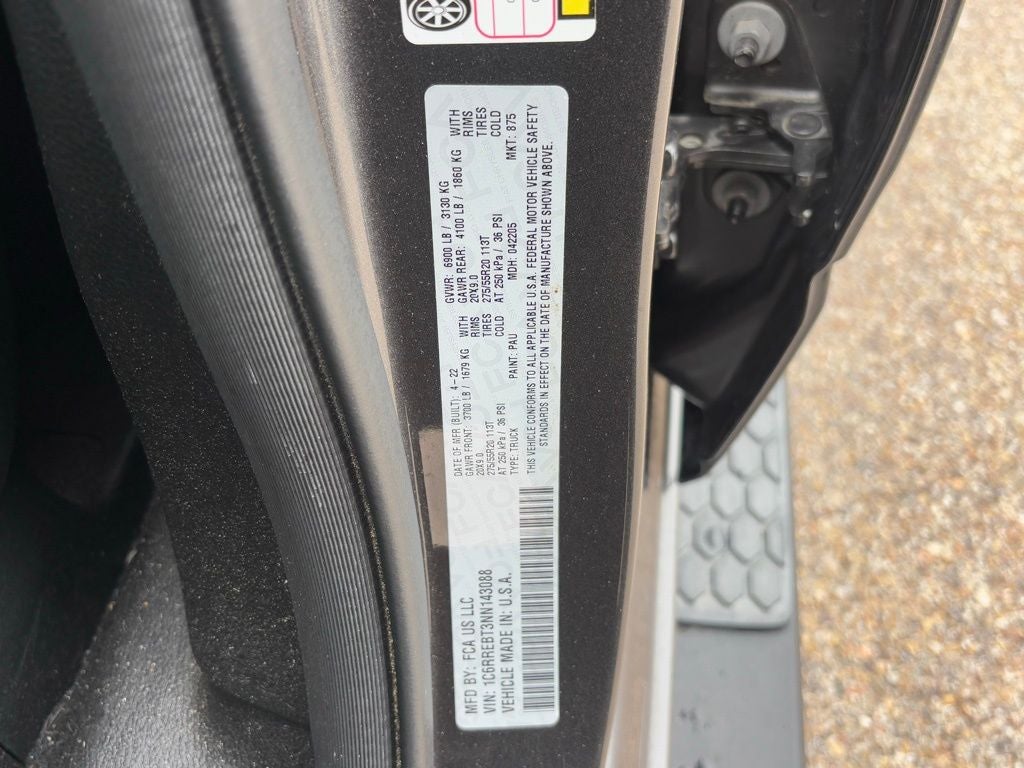 2022 RAM 1500 Big Horn/Lone Star