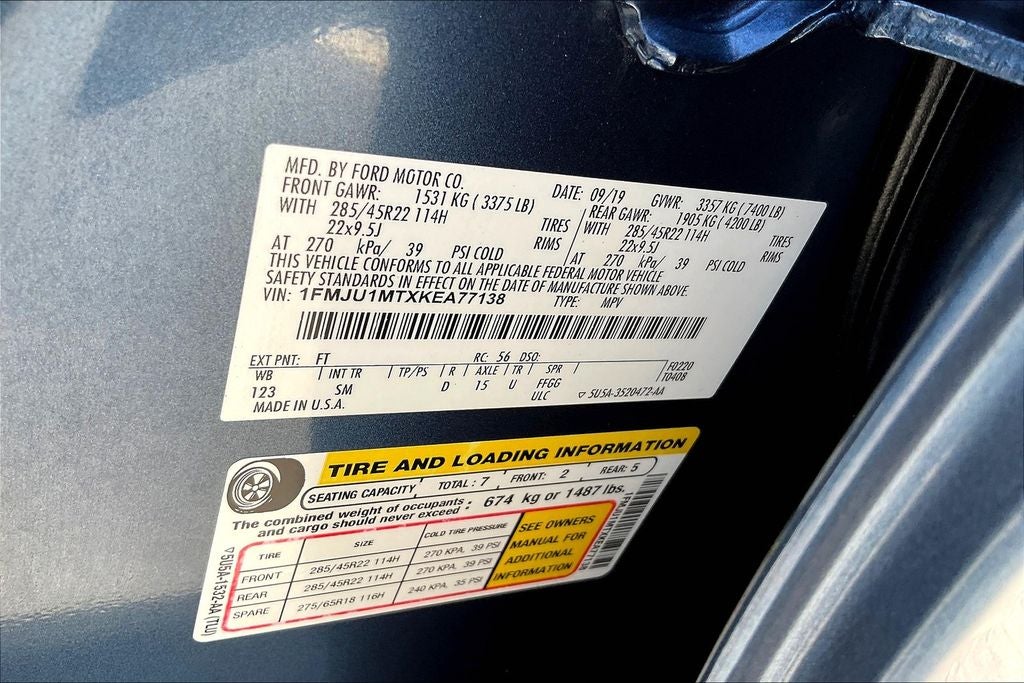 2019 Ford Expedition Platinum