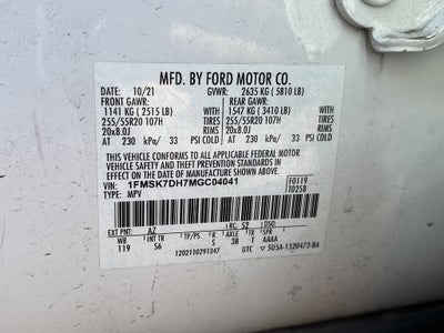 2021 Ford Explorer XLT