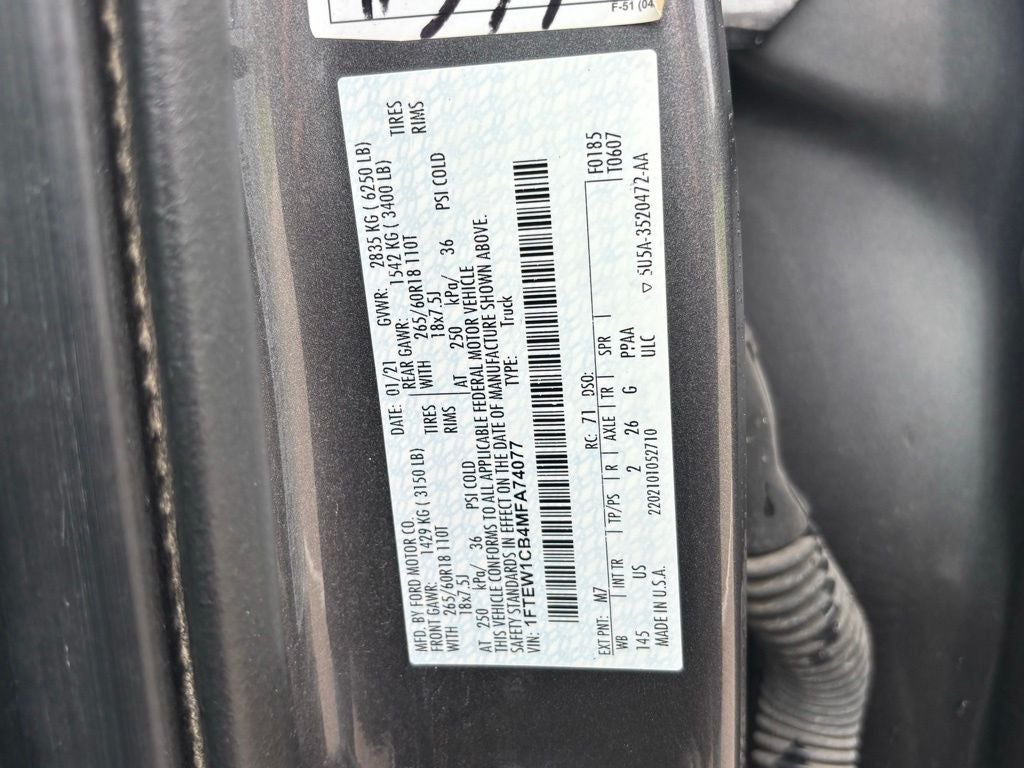 2021 Ford F-150 XLT