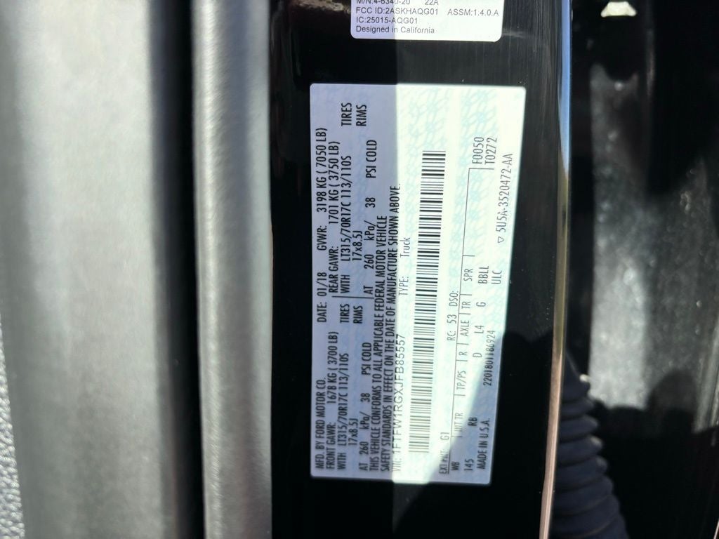 2018 Ford F-150 Raptor