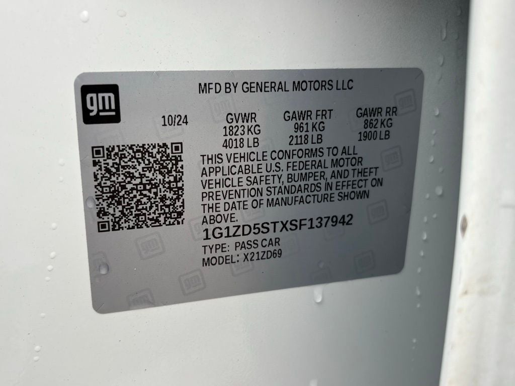2025 Chevrolet Malibu LT 1LT