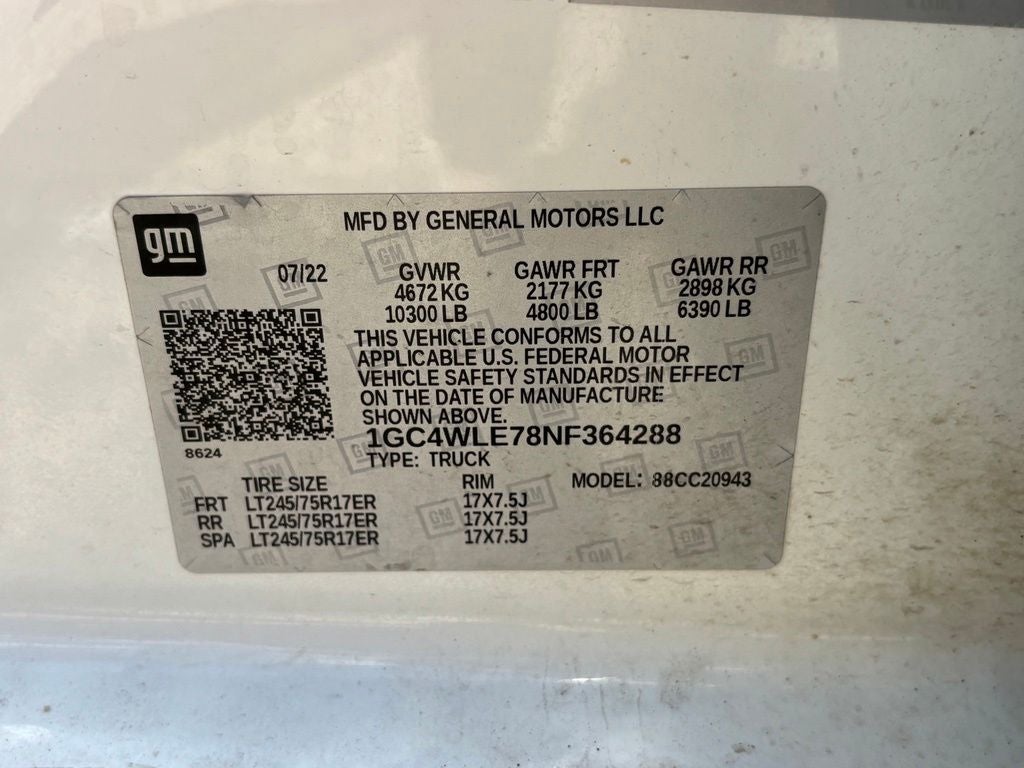 2022 Chevrolet Silverado 2500HD Work Truck