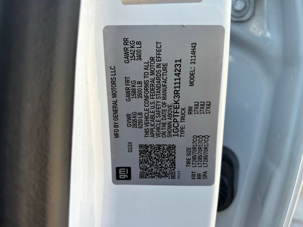 2024 Chevrolet Colorado ZR2