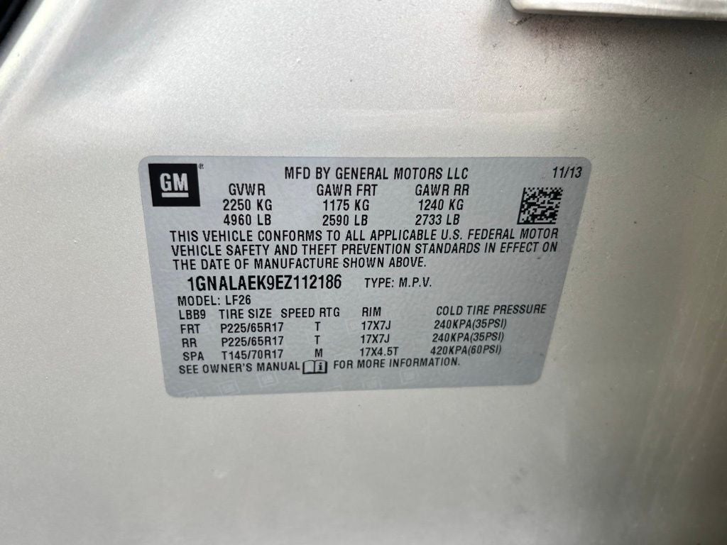 2014 Chevrolet Equinox LS