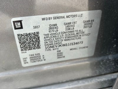 2018 Chevrolet Traverse Premier