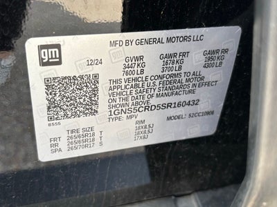 2025 Chevrolet Suburban LT