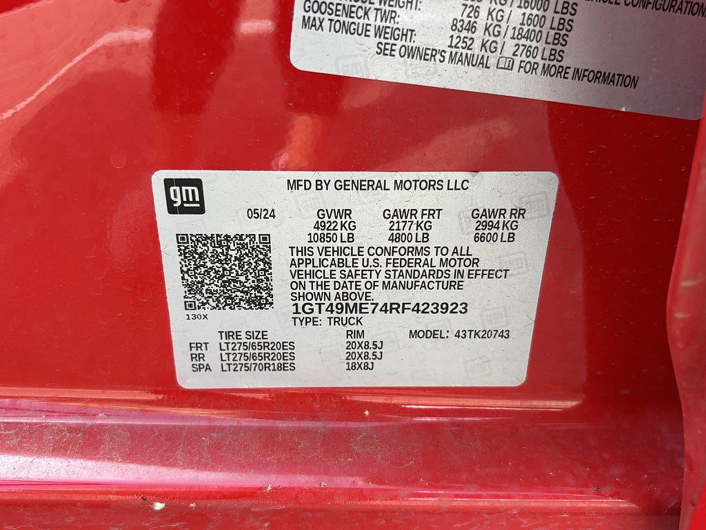 2024 GMC Sierra 2500HD SLE