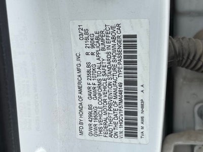 2021 Honda Accord EX-L