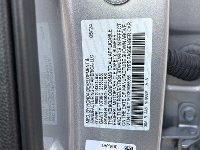 2024 Honda Accord Sedan LX