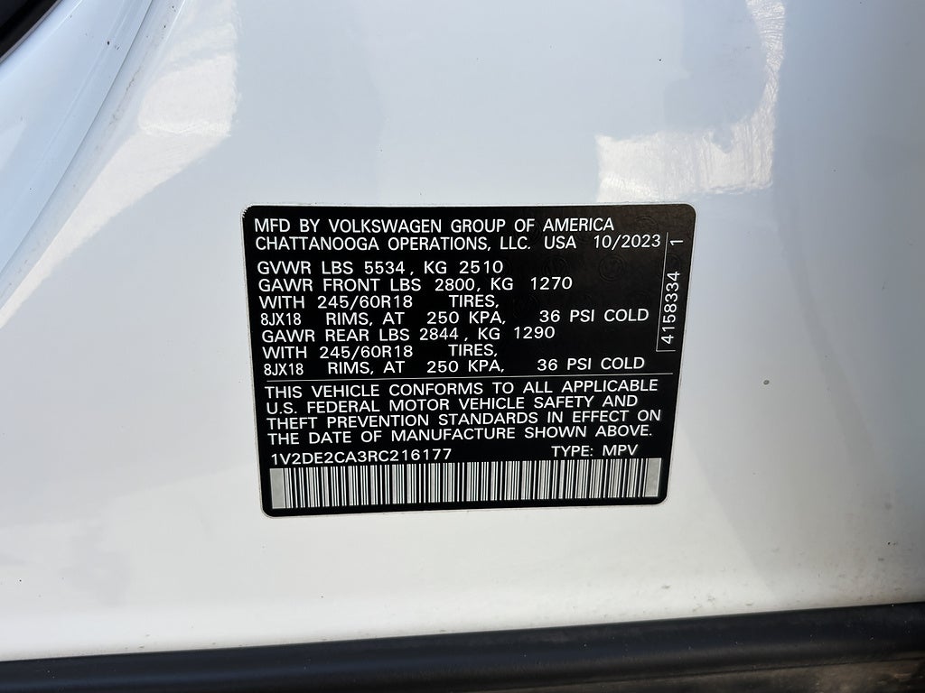 2024 Volkswagen Atlas Cross Sport SE