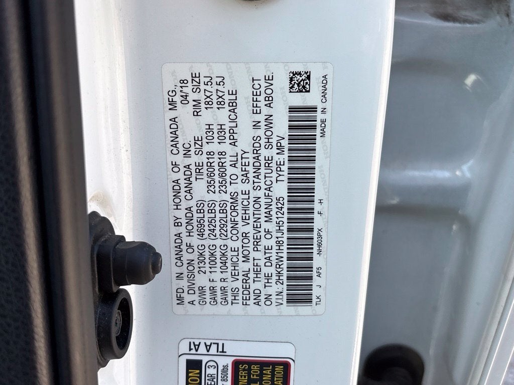 2018 Honda CR-V EX-L