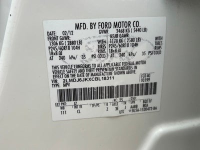 2012 Lincoln MKX Base
