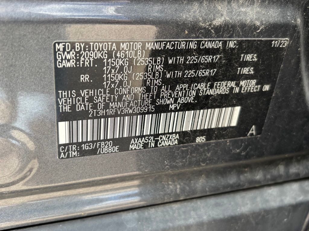 2024 Toyota RAV4 LE