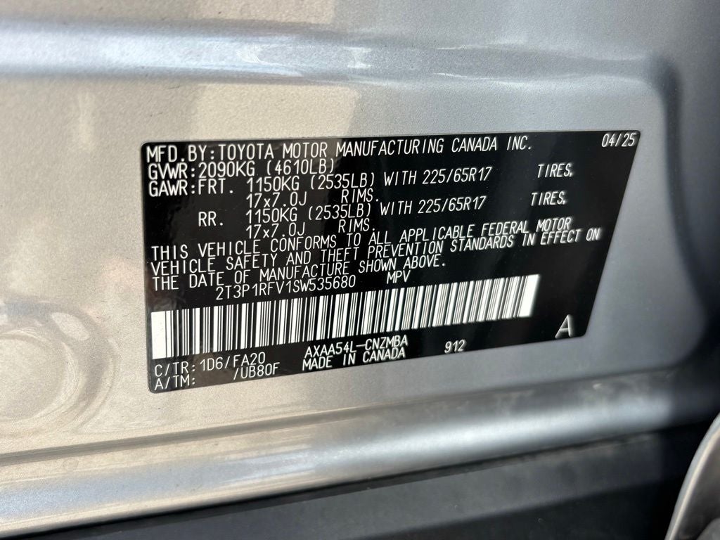 2025 Toyota RAV4 XLE