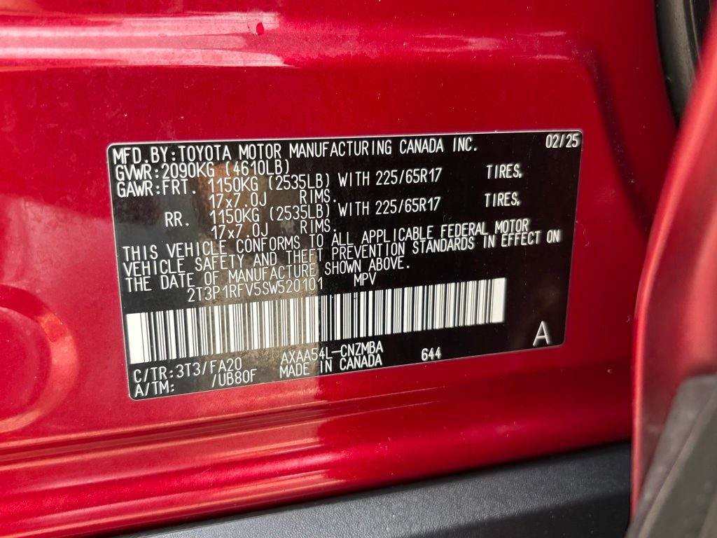 2025 Toyota RAV4 XLE