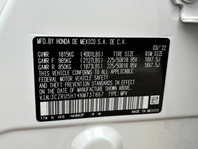 2022 Honda HR-V Sport