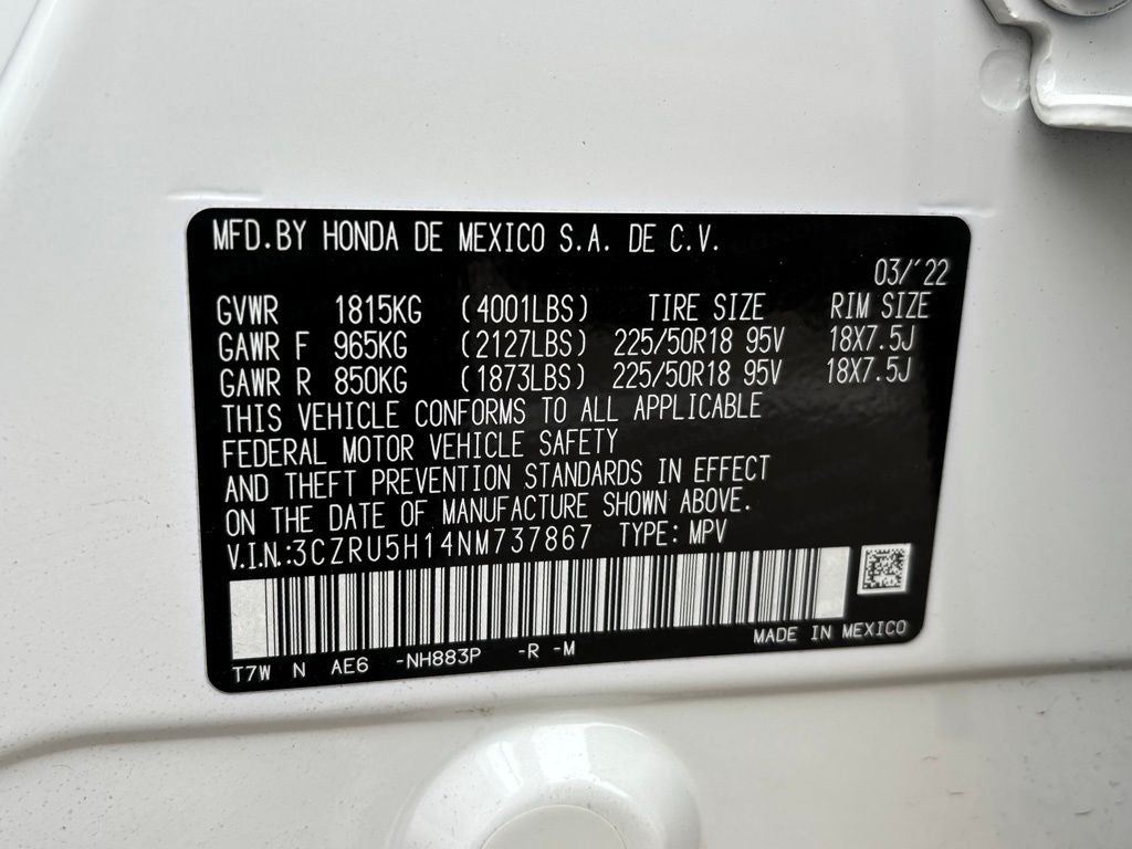 2022 Honda HR-V Sport