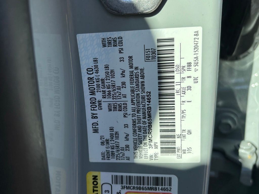 2021 Ford Bronco Sport Big Bend