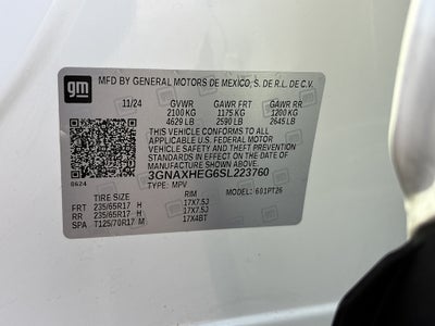 2025 Chevrolet Equinox LT