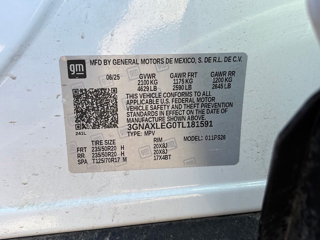 2026 Chevrolet Equinox RS