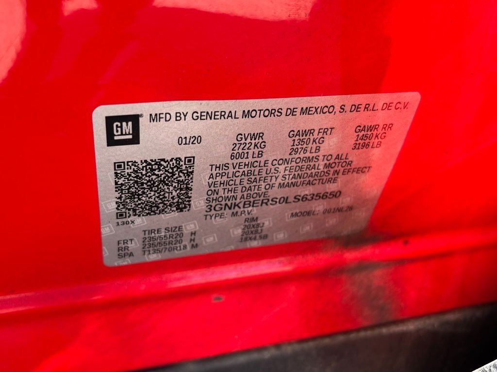 2020 Chevrolet Blazer RS