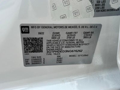 2022 GMC Sierra 1500 SLT