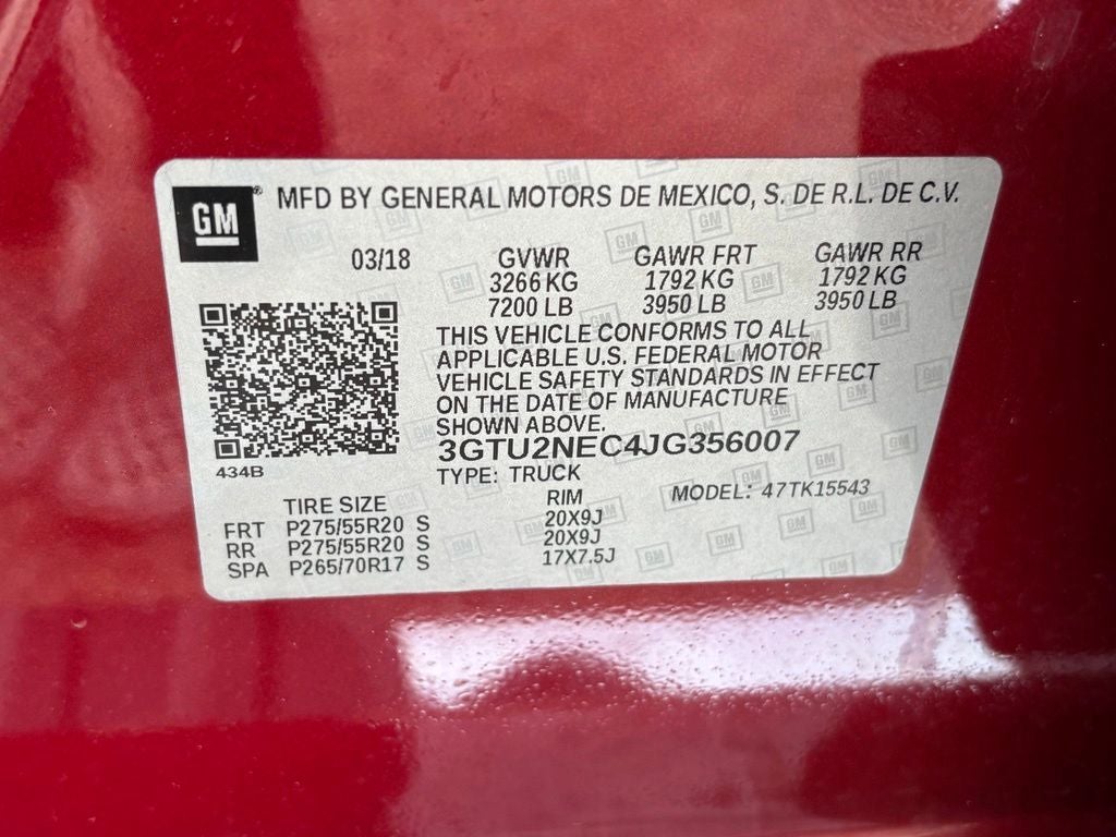 2018 GMC Sierra 1500 SLT