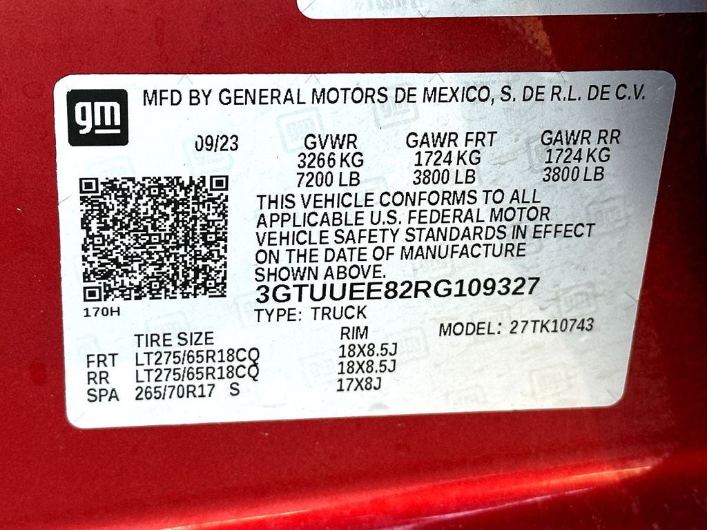 2024 GMC Sierra 1500 AT4