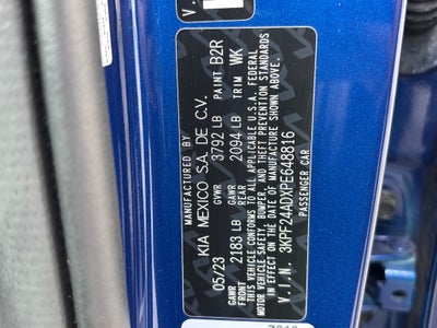 2023 Kia Forte LXS