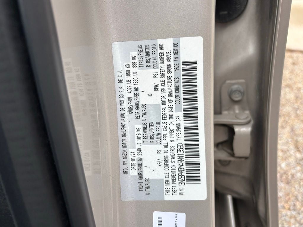 2024 Mazda Mazda3 2.5 S Select Sport