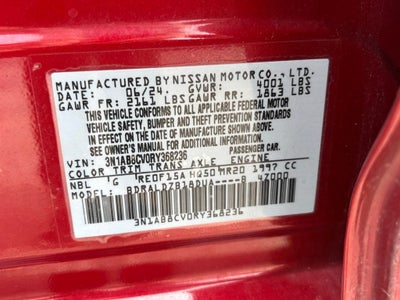 2024 Nissan Sentra SV