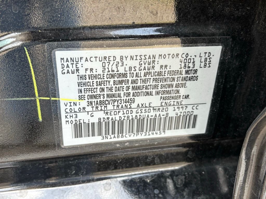 2023 Nissan Sentra SV