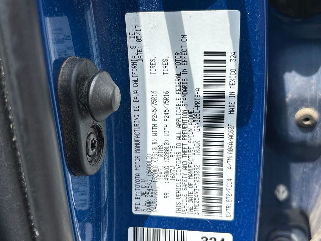 2017 Toyota Tacoma SR5 V6