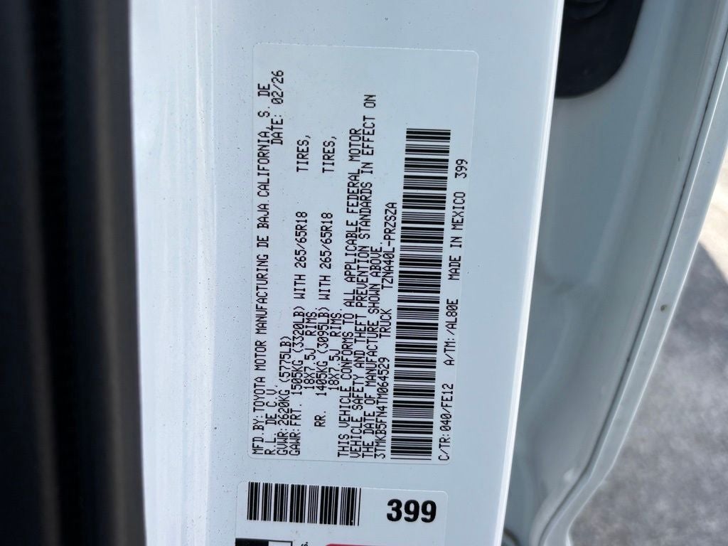 2026 Toyota Tacoma TRD Sport