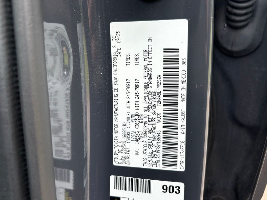 2025 Toyota Tacoma SR5