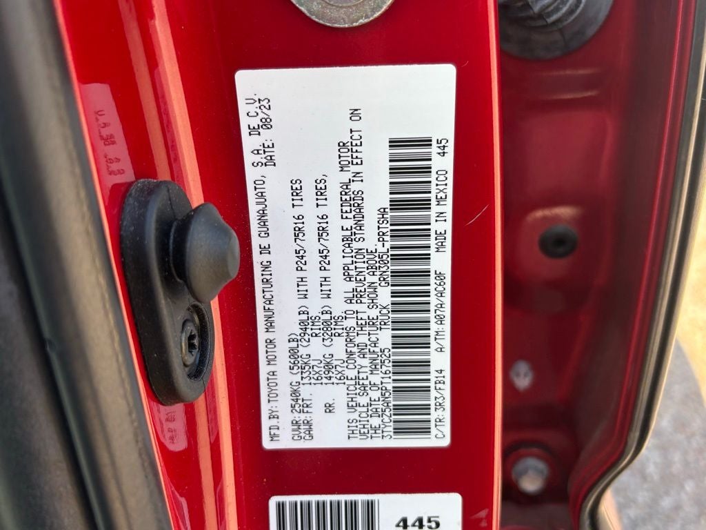 2023 Toyota Tacoma SR V6