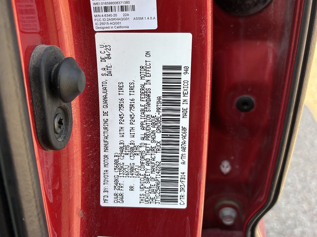 2023 Toyota Tacoma 4WD SR V6
