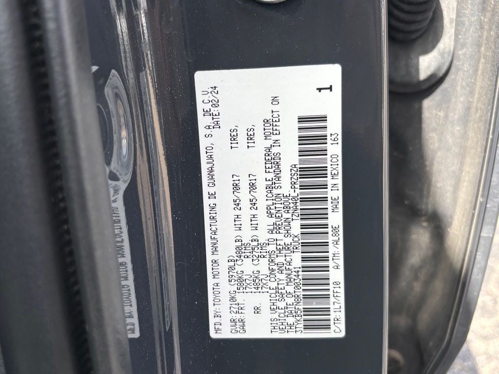 2024 Toyota Tacoma SR5