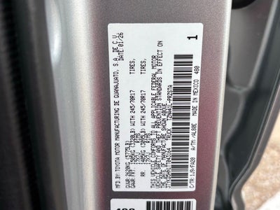 2026 Toyota Tacoma SR