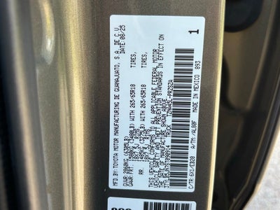 2025 Toyota Tacoma Limited