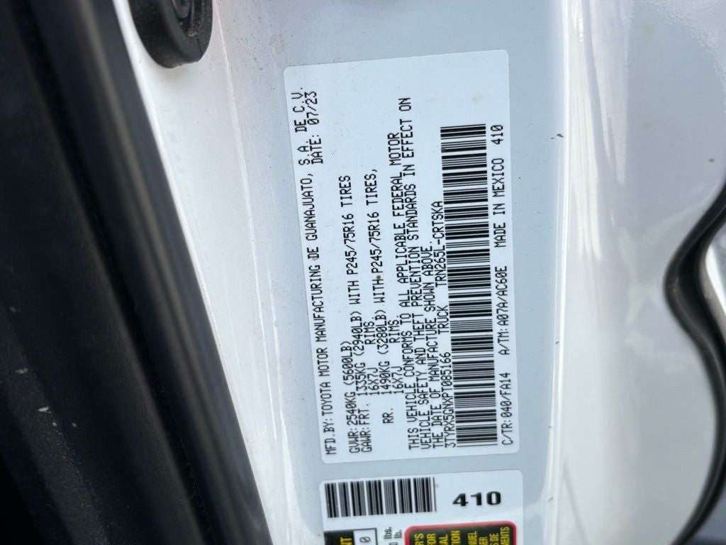 2023 Toyota Tacoma SR