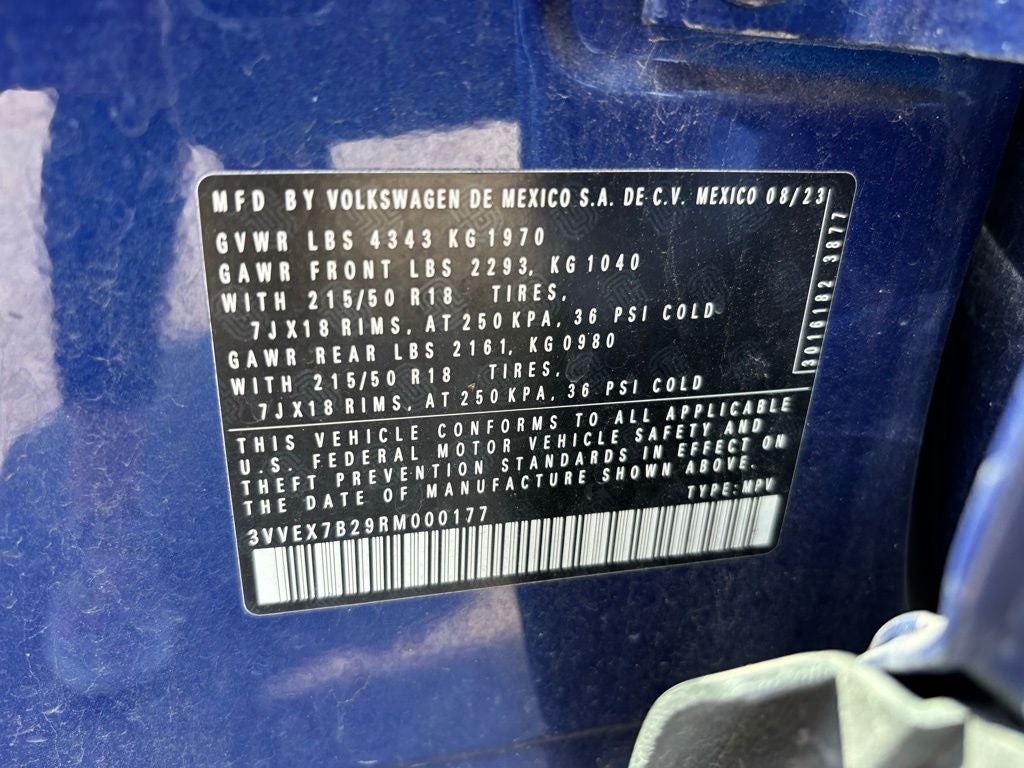 2024 Volkswagen Taos 1.5T SE