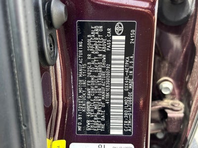 2016 Toyota Avalon Limited