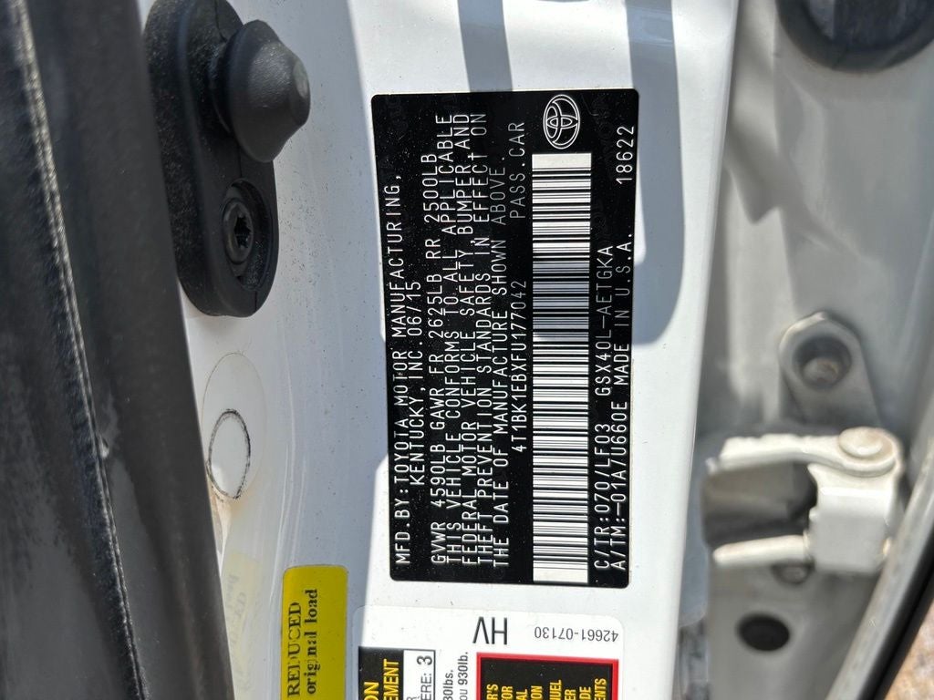2015 Toyota Avalon XLE Premium
