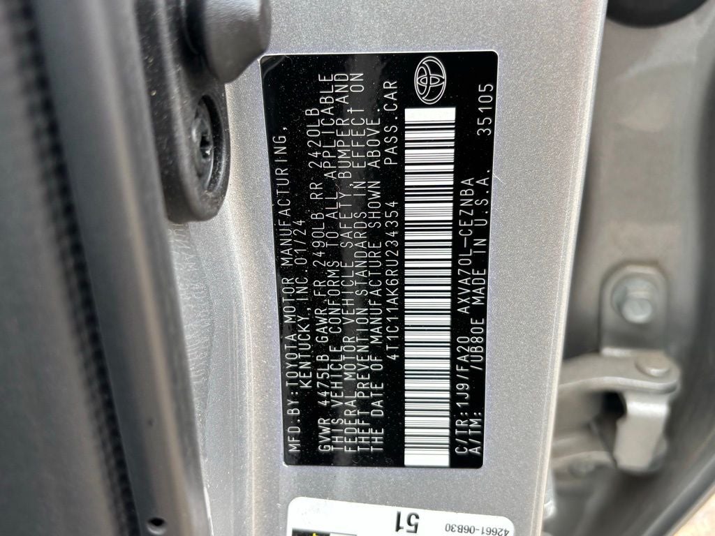 2024 Toyota Camry LE