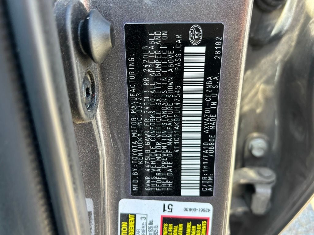 2023 Toyota Camry LE